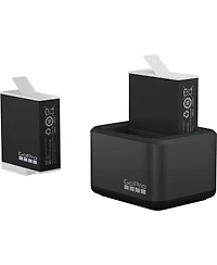 GoPro GoPro HERO12 Black Camera Bundle 128GB Uhs-i U3 microSDXC Memory Card, 2x Extra Rechargeable Battery, 2x Enduro Rechargeable Battery, Dual Batte