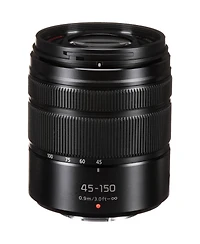 Panasonic Lumix Dmc-G85 Mirrorless Camera with 12-60mm f/3.5-5.6 Lens, Bundle with 45-150mm f/4.0-5.6 Lens, Black, 32GB Uhs-i Sdhc Memory Card, Should