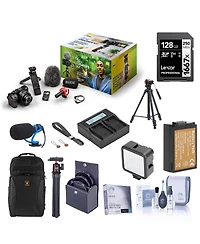 Nikon Z 30 Mirrorless Camera Creator's Kit, Bundle with 128GB Memory Card, Backpack, En-EL25 Battery, Dual Smart Charger, Charger Plate, Video Tripod,