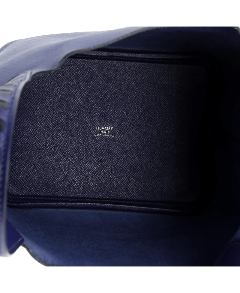 Pre-Owned Hermes Pm Picotin Lock Bag Tressage Epsom
