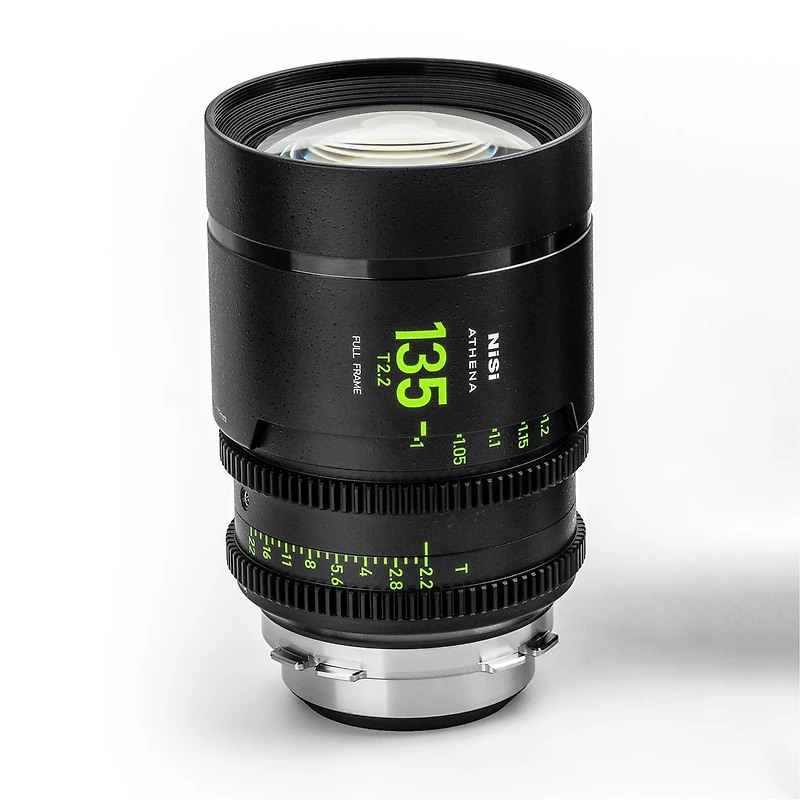 NiSi Athena Prime 135mm T2.2 Cine Lens with Filter Holder, Pl Mount