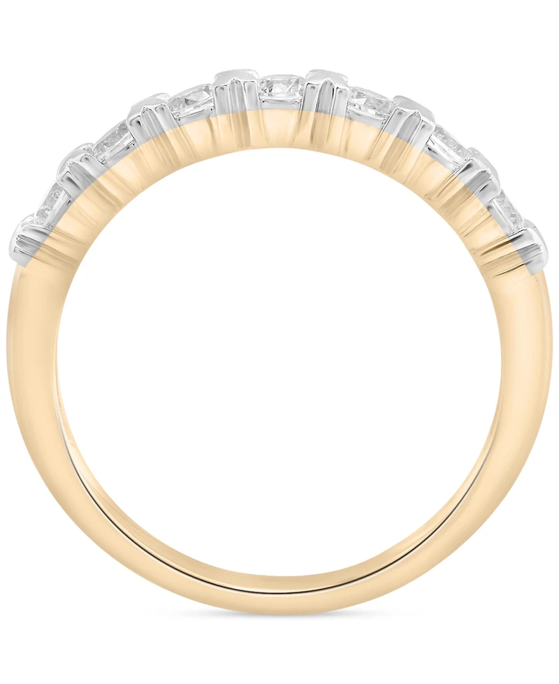 Diamond Band Ring (1/2 ct. t.w.) in 14k Yellow Gold