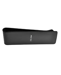 Bling Jewelry Set of 2 Large Wide Strong Money Clip Card Holder Black Gold Stainless Steel