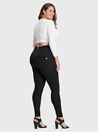 Freddy Women's Curvy High-Rise Sculpting Skinny Pants