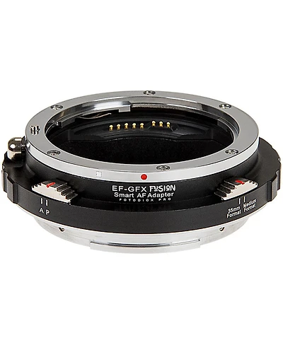 Fotodiox Pro Fusion Smart Af Adapter for Canon Eos (EF / Ef-s) D/Slr Lens to Fujifilm G-Mount Gfx Mirrorless Digital Camera Systems with Full Automate