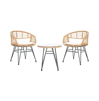 Ferla 3PC Lounger Set