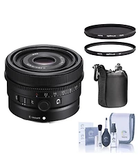 Sony Fe 40mm f/2.5 G Lens for Sony E, Bundle with Hoya 49mm Uv+Cpl Filter Kit, Cleaning Kit