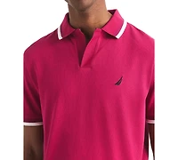 Nautica Men's Classic-Fit Johnny Collar Tipped Polo Shirt