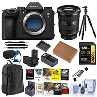 Sony Alpha a9 Iii Mirrorless Camera with Fe 16-35mm f/2.8 Gm Ii Lens, Bundle with 128GB Memory Card, Software Kit, Battery and 82mm Filter Kit