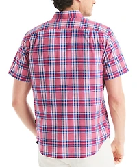 Nautica Men's Classic-Fit Plaid Button-Down Shirt