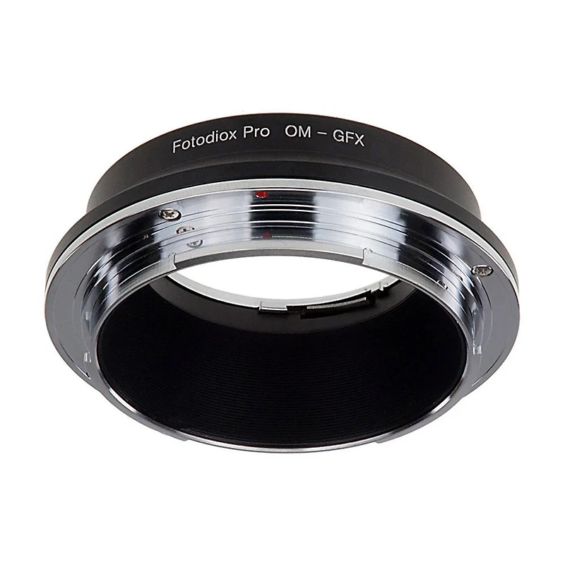Fotodiox Pro Lens Mount Adapter for Olympus Zuiko (Om) 35mm Slr Lens to Fujifilm Gfx Medium Format Camera