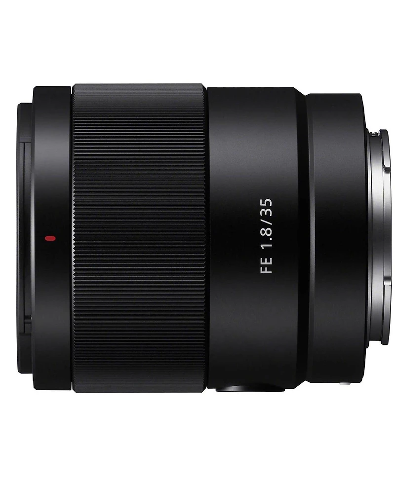 Sony Fe 35mm f/1.8 Lens for Sony E, Bundle with 55mm Filter Kit, Cleaning Kit
