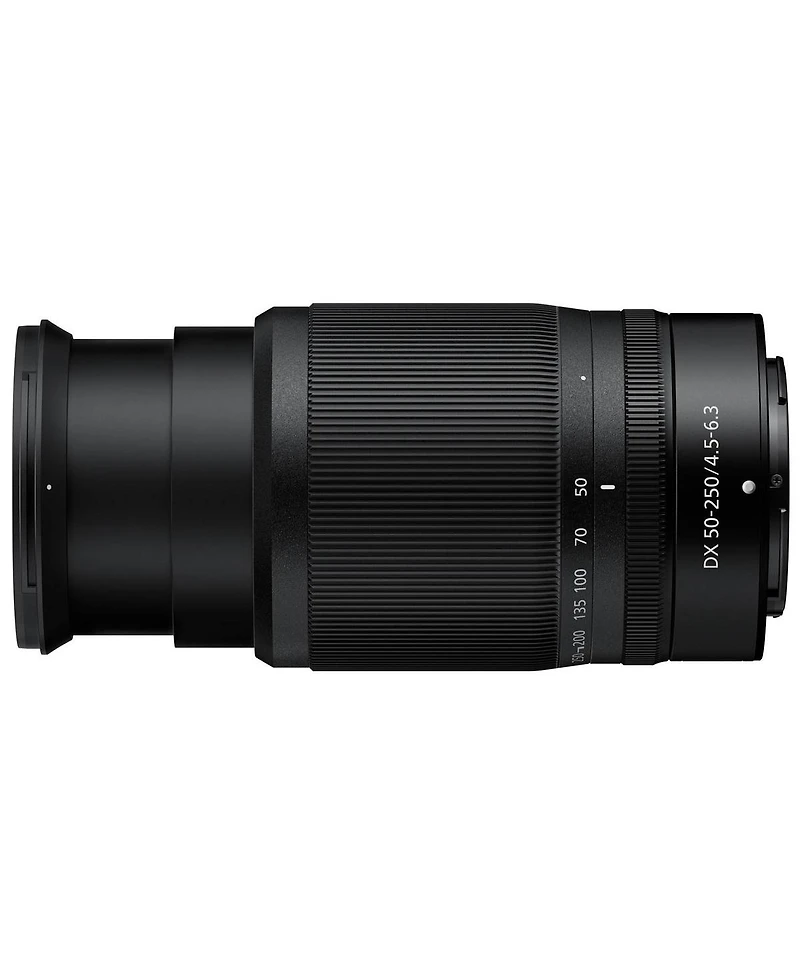 Nikon Nikkor Z Dx 50-250mm f/4.5-6.3 Vr Lens, Bundle with Flashpoint Zoom-Mini Ttl R2 Flash, ProOptic 62mm Filter Kit, Cleaning Kit