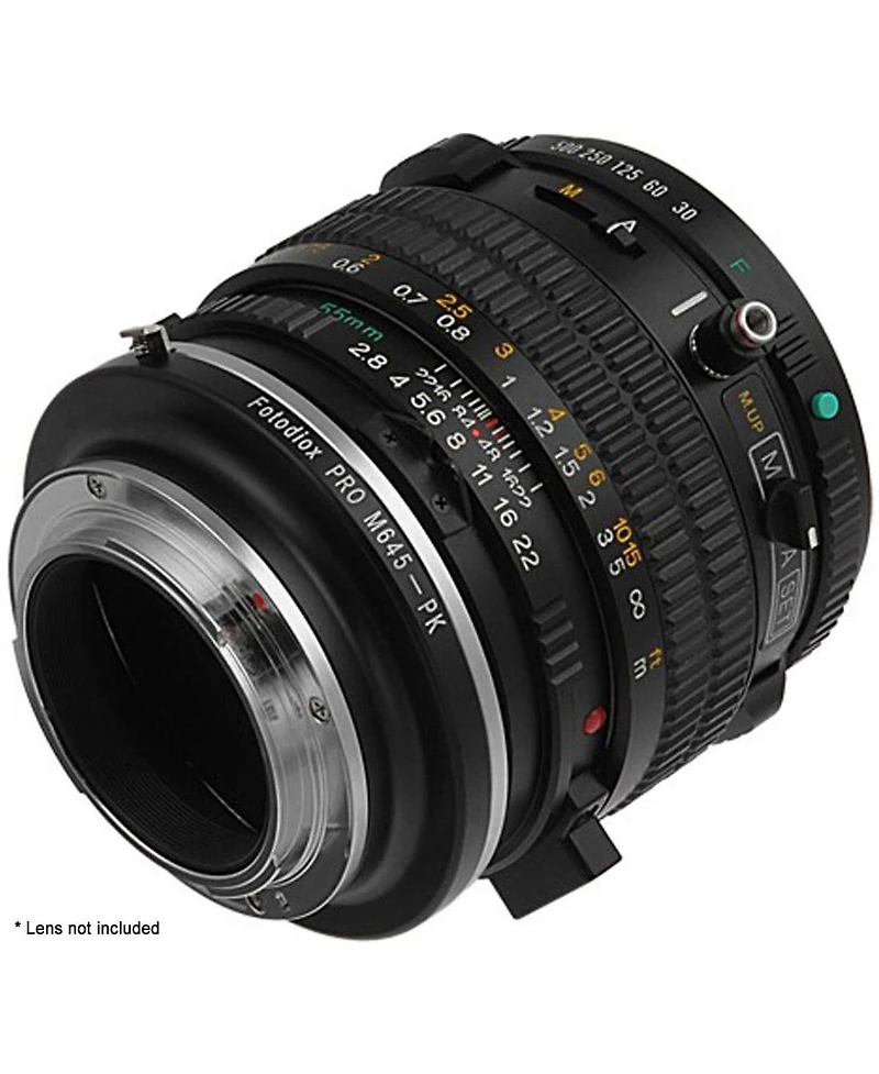 Fotodiox Mount Adapter for Mamiya 645 Lens to Pentax K Mount Camera