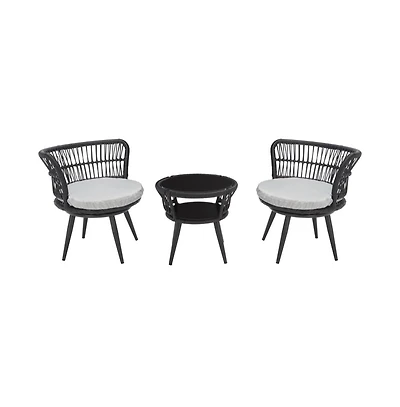 Kyomi 3PC Lounge Set
