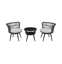 Kyomi 3PC Lounge Set