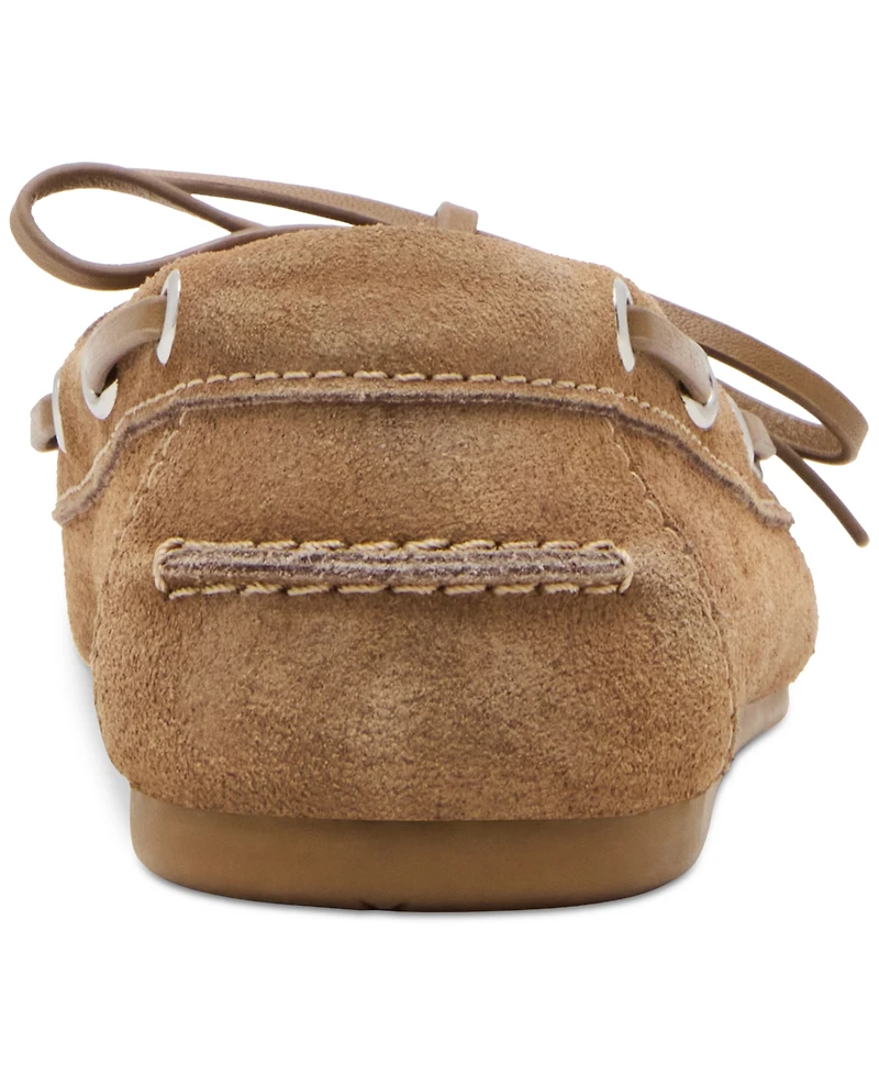 Steve Madden Women's Sag Soft Boat Shoe Loafer Flats