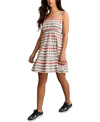 Lucky Brand Women's Tie-Back Mini Dress