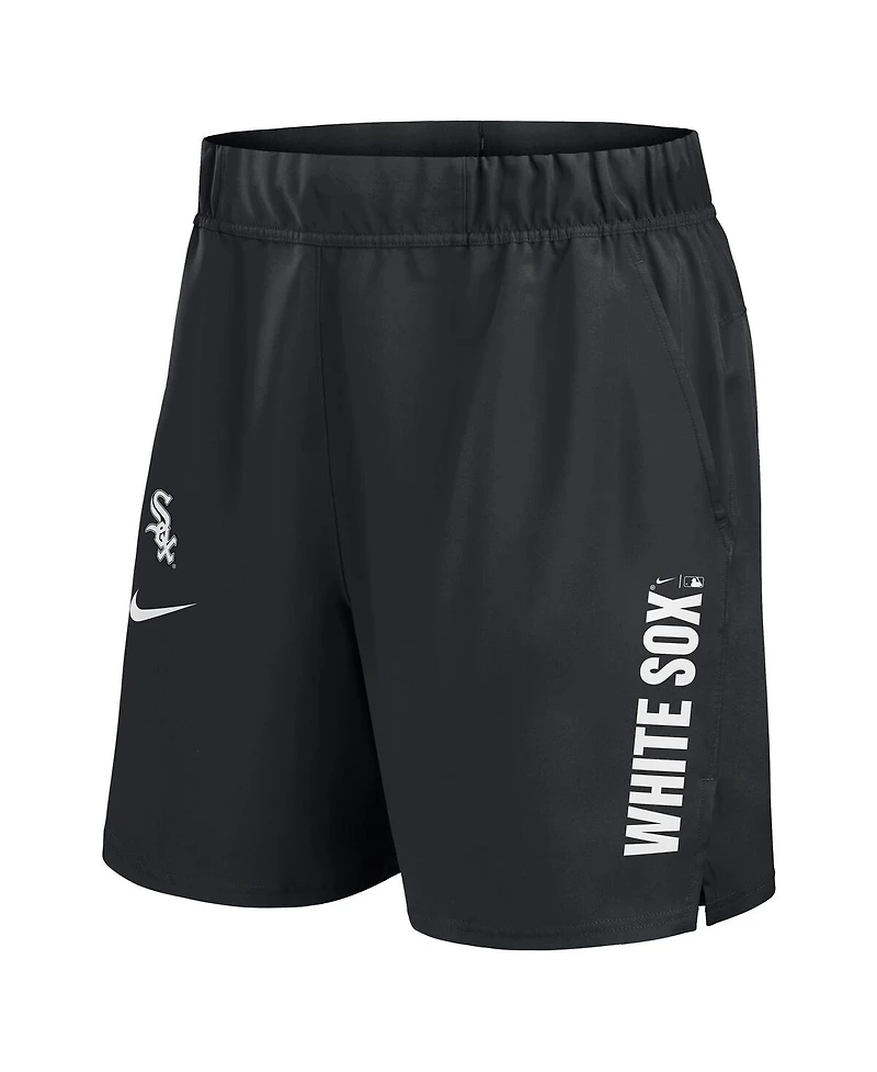 Nike Men's Black Chicago White Sox Woven Victory Performance Shorts
