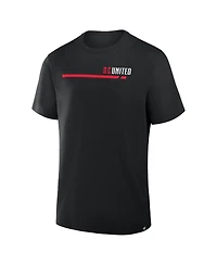 Fanatics Men's Black D.c. United Corner Kick Legacy Cotton T-Shirt