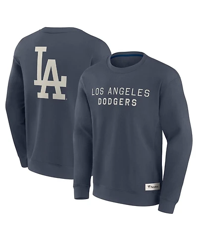 Fanatics Men's Blue Los Angeles Dodgers Elements Future Ground Lettering Pullover Sweatshirt