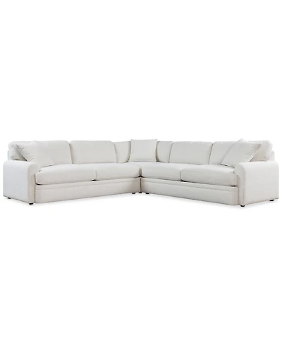 Brendy 3-Pc. Fabric L Sectional, Exclusively at Macy's