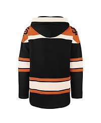 '47 Brand Men's Black San Francisco Giants Superior Lacer Pullover Hoodie