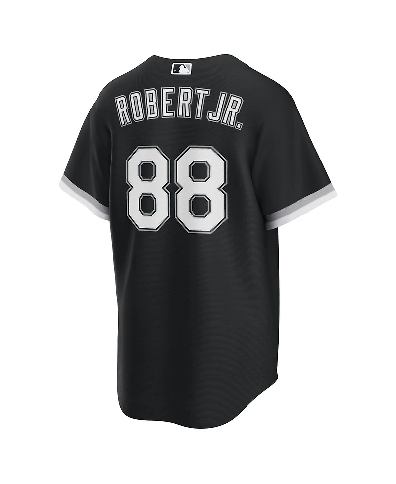 Nike Men's Luis Robert Jr. Black Chicago White Sox Alternate Replica Player Jersey