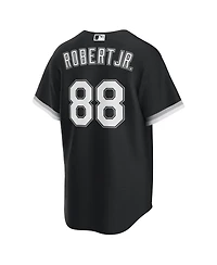 Nike Men's Luis Robert Jr. Black Chicago White Sox Alternate Replica Player Jersey
