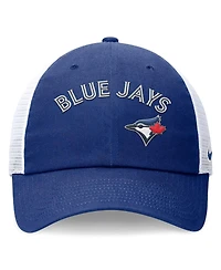 Nike Men's Royal Toronto Blue Jays Wordmark Adjustable Trucker Hat