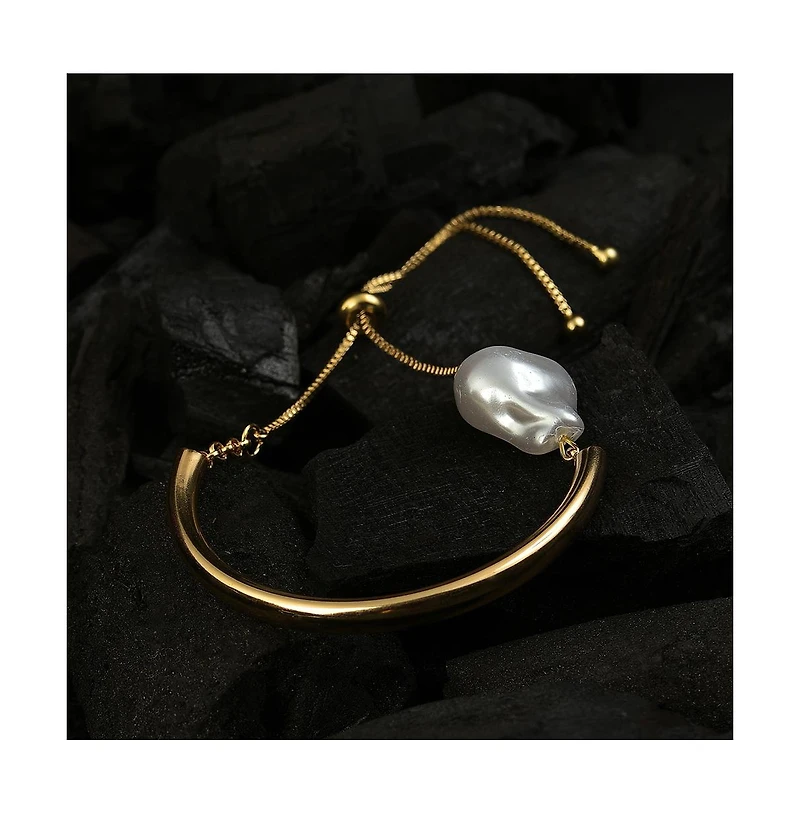 Sohi Women's Santorini Statement Bracelet