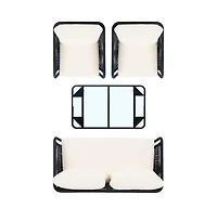 Kerson 4PC Rope Living Set