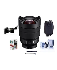 Sony Fe 12-24mm f/4 G E-Mount Lens - Bundle With Lens Pouch, Flex Lens Shade, Cleaning Kit, Capleash Ii, Software Package