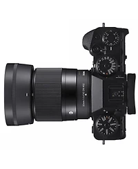 Sigma 30mm f/1.4 Dc Dn Contemporary Lens for Fujifilm X, Bundle with ProOptic 52mm Filter Kit, Lens Cleaner, Lens Pouch, Cleaning Kit, Cap Keeper, Pc