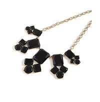 Sohi Women's Gold Plated Designer Stone Necklace