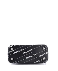 Pre-Owned Balenciaga Logo Ville Bag Leather