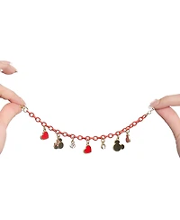 Disney Minnie Mouse Charm Bracelet - Heart & Icon Design