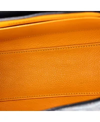Pre-Owned Goyard Mini Saigon Top Handle Bag Coated Canvas with Leather