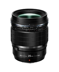 Om System M.Zuiko Digital Ed 25mm f/1.2 Pro Lens for Micro Four Thirds, Black