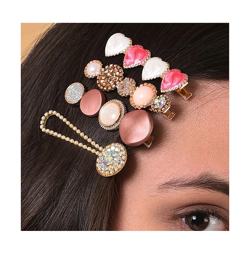 Sohi Women's Embellished Hairpin Set