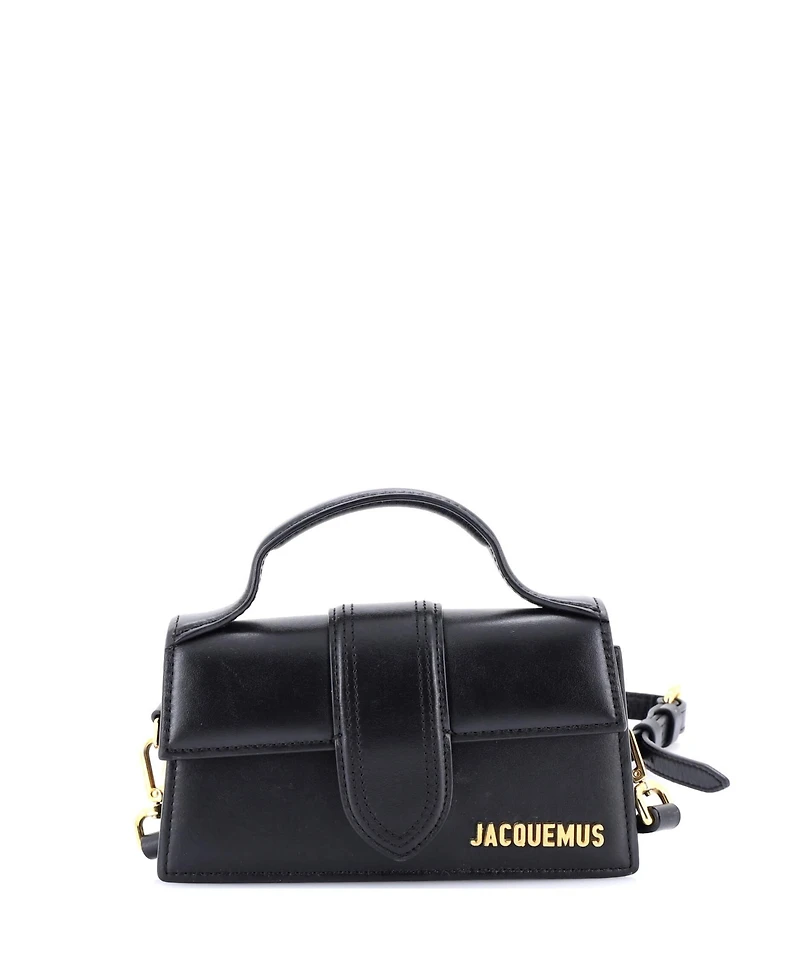Pre-Owned Jacquemus Le Bambino Top Handle Flap Bag Leather