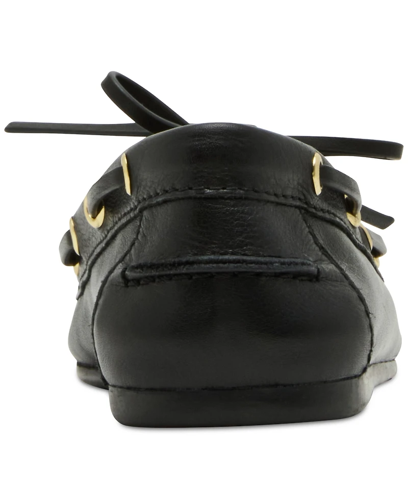 Steve Madden Women's Sag Soft Boat Shoe Loafer Flats