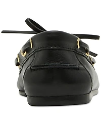 Steve Madden Women's Sag Soft Boat Shoe Loafer Flats