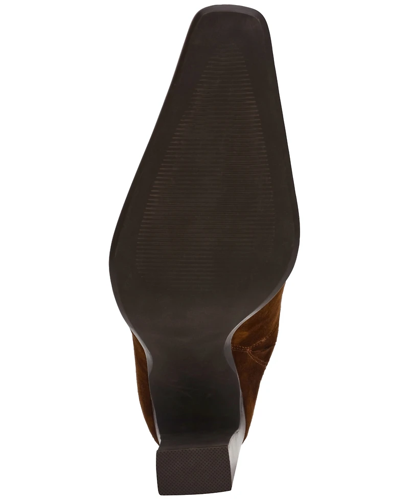 Steve Madden Women's Houston High-Heel Snip-Toe Western Mule Pumps