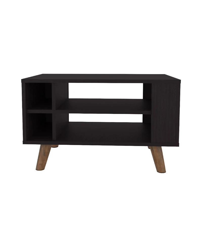 Bouse Coffee Table with Open Storage,Wengue