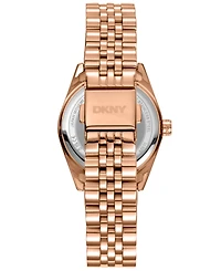 Dkny Women's Nolita Rose Gold-Tone Stainless Steel Bracelet Watch, 32mm