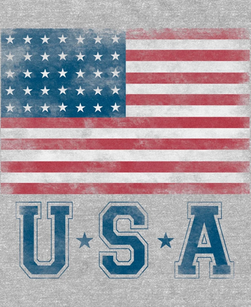 Fifth Sun Men's Usa Two Star Flag 2 Short Sleeve T-Shirt