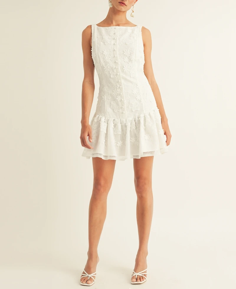 Arose Studio, Inc Women's Capri Lace A-Line Dress