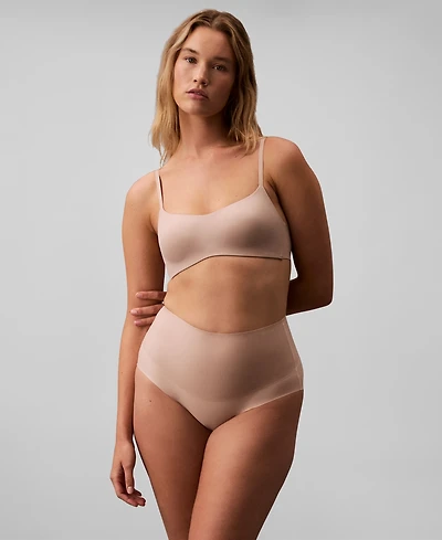 Calvin Klein Women's Second Skin Light Smoothing Brief Underwear QF8156
