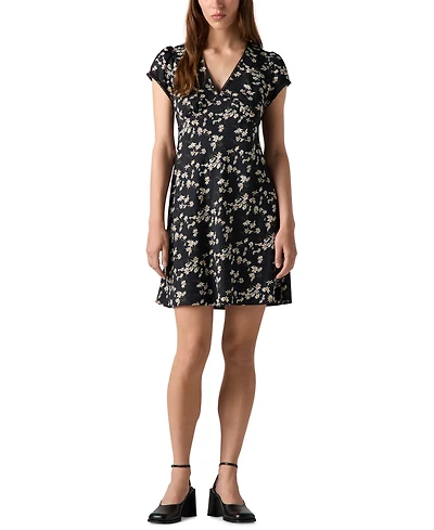 Levi's Women's Myla Printed Short-Sleeve Mini Dress